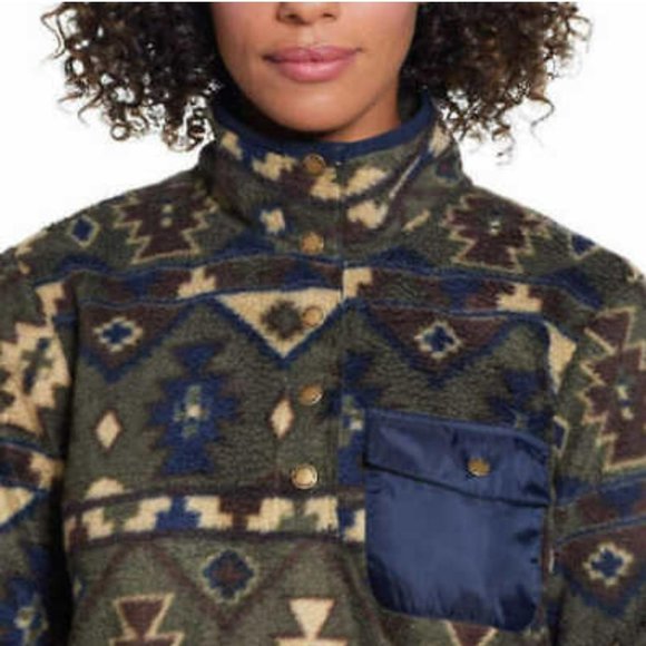 Weatherproof Vintage Women’s Printed Fleece Pullover- Kalamata - Picture 3 of 9